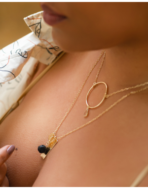 Collier Kasa Ubuntu Or