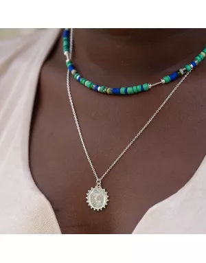 Collier Médaillon Ubuntu Argent