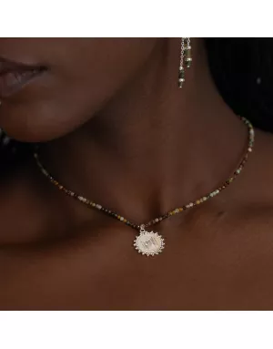 Collier Médaillon Ubuntu Terra