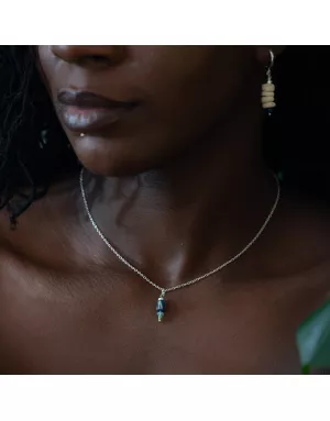 Ras de cou Perle Ubuntu Argent