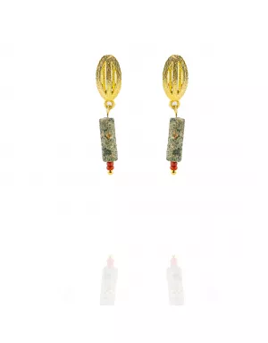 Boucles D'oreilles Bean Ubuntu Or