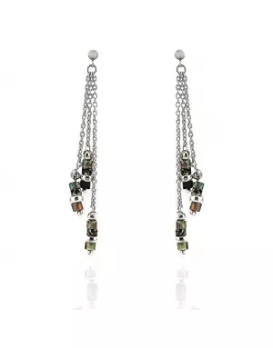 Boucles d'oreilles Terra Argent Ubuntu Renaissance