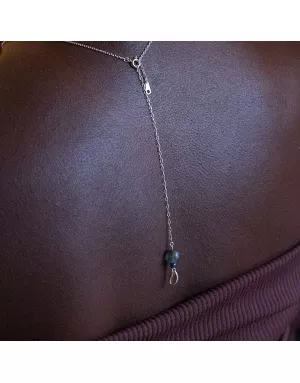 Ras de cou Cauris Yemaya Argent