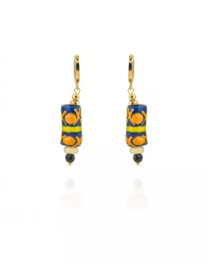 Boucles d'oreilles Royal Nandi Or