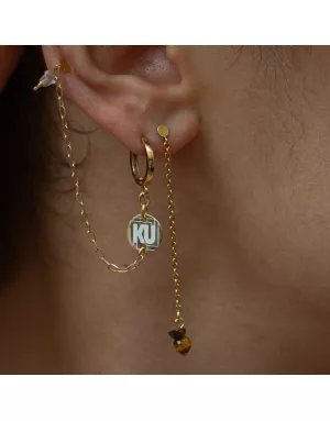 Boucles d'oreilles Line Nandi Or