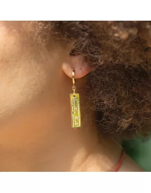 Boucles d'oreilles Umuntu Ubuntu Or