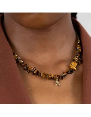 Collier Chips Nude Nandi Or