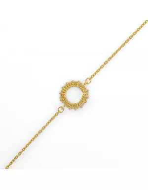 Bracelet Soleil Ubuntu Or