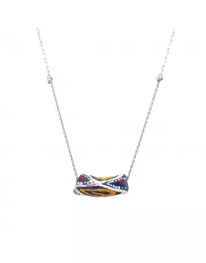 Collier médaillon Nandi Argent