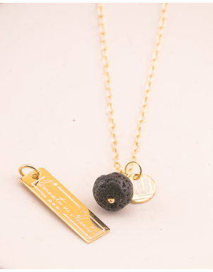 Collier Kasa Ubuntu Or
